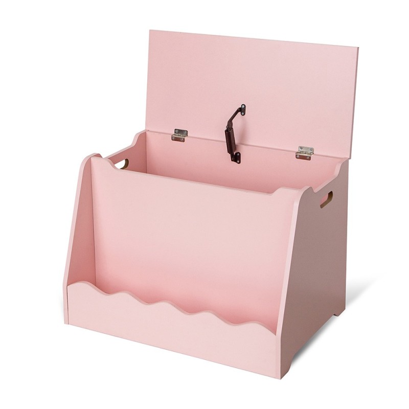 Cutie de jucarii Cloudy, MDF, roz, L.59 cm, BNBK000069-PK