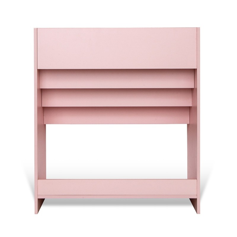 Raft pentru copii Cloudy Rosa, MDF, roz, H.72 cm, BNBK000070-PK