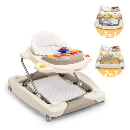 Premergator 2 in 1 Classic Star, plastic, bej, H.53 cm, BNBW002-BG