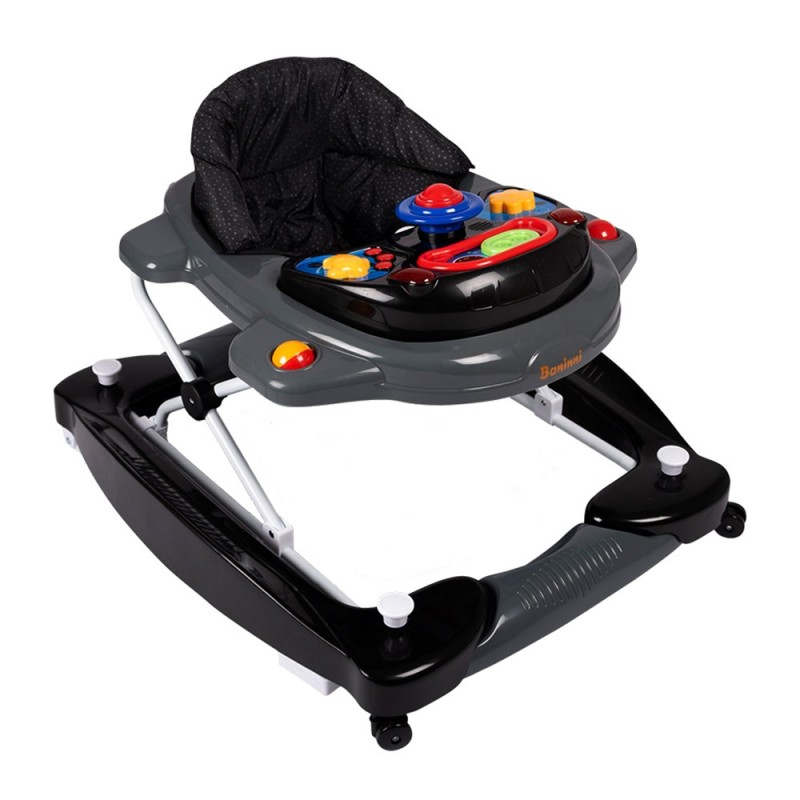 Premergator 2 in 1 Classic Star, plastic, negru, H.53 cm, BNBW002-BKDT