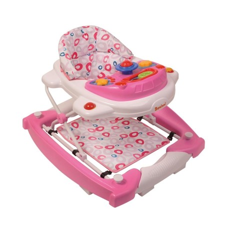 Premergator 2 in 1 Classic Star, plastic, roz, H.53 cm, BNBW002-CPK