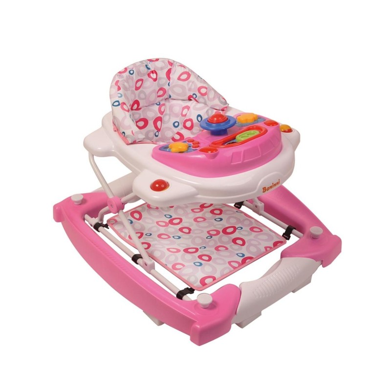 Premergator 2 in 1 Classic Star, plastic, roz, H.53 cm, BNBW002-CPK