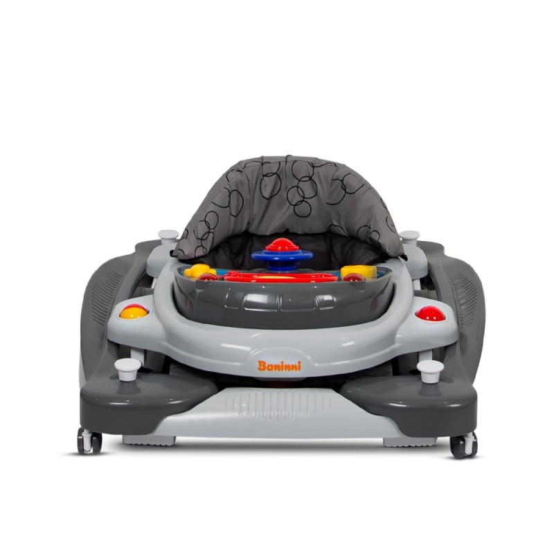 Premergator 2 in 1 Classic Star, plastic, gri, H.53 cm, BNBW002-GY
