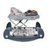 Premergator 2 in 1 Classic Star, plastic, gri/roz, H.53 cm, BNBW002-PKGY