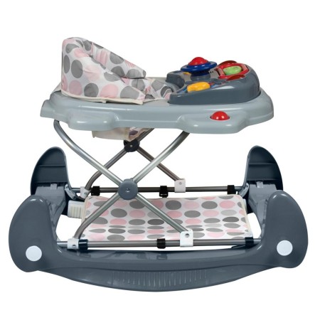 Premergator 2 in 1 Classic Star, plastic, gri/roz, H.53 cm, BNBW002-PKGY