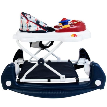 Premergator 2 in 1 Classic Star, plastic, albastru/rosu, H.53 cm, BNBW002-RRD