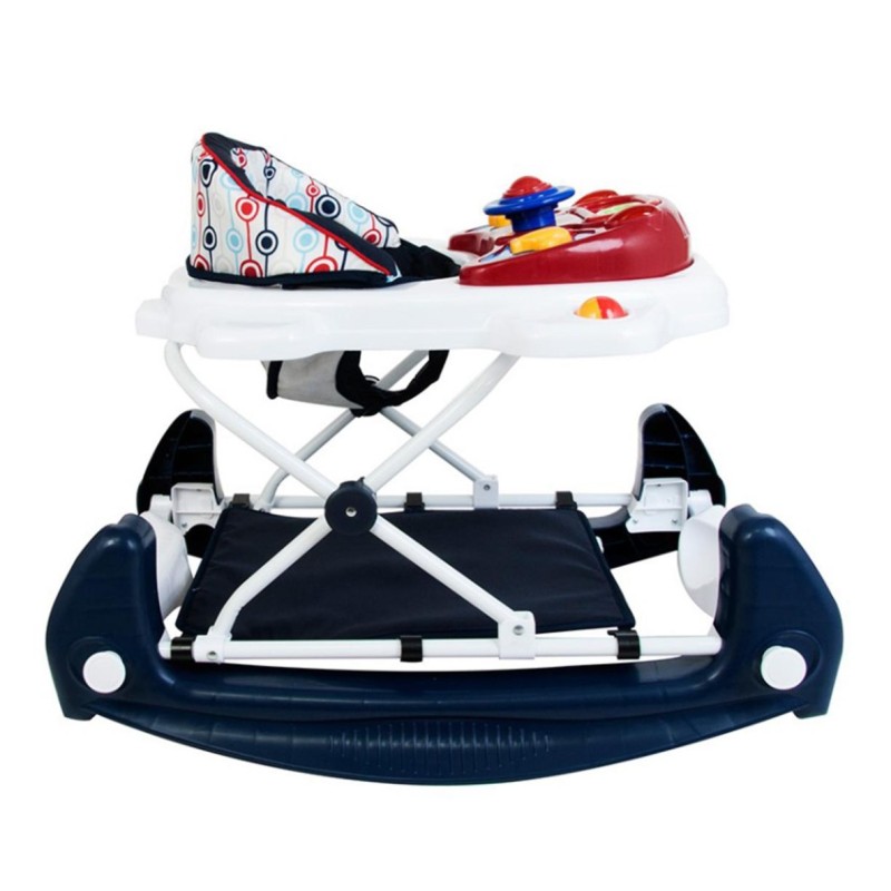 Premergator 2 in 1 Classic Star, plastic, albastru/rosu, H.53 cm, BNBW002-RRD
