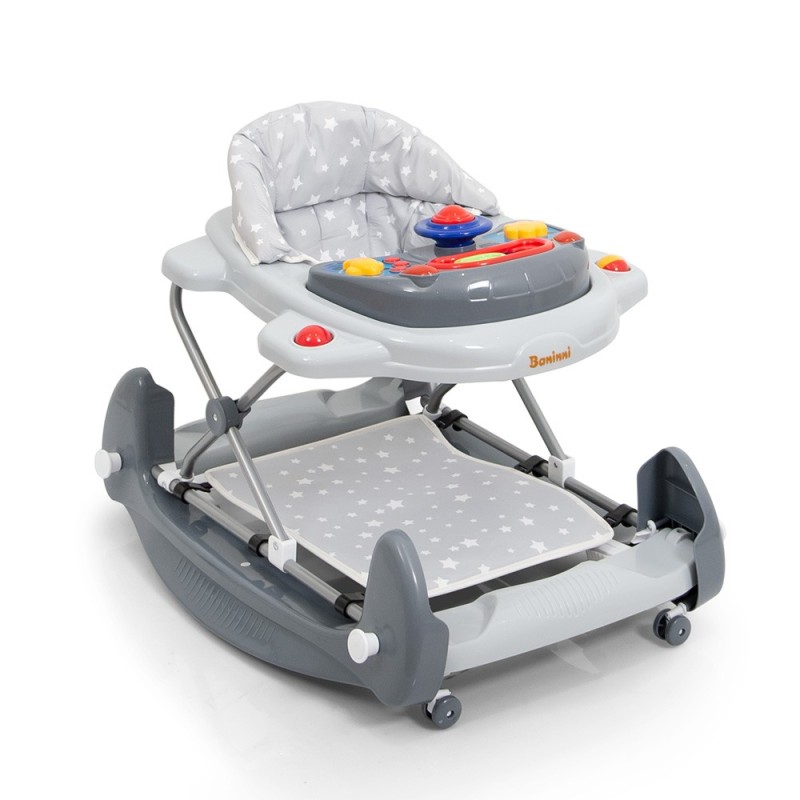 Premergator 2 in 1 Classic Star, plastic, gri, H.53 cm, BNBW002-STAR