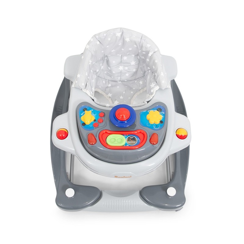 Premergator 2 in 1 Classic Star, plastic, gri, H.53 cm, BNBW002-STAR