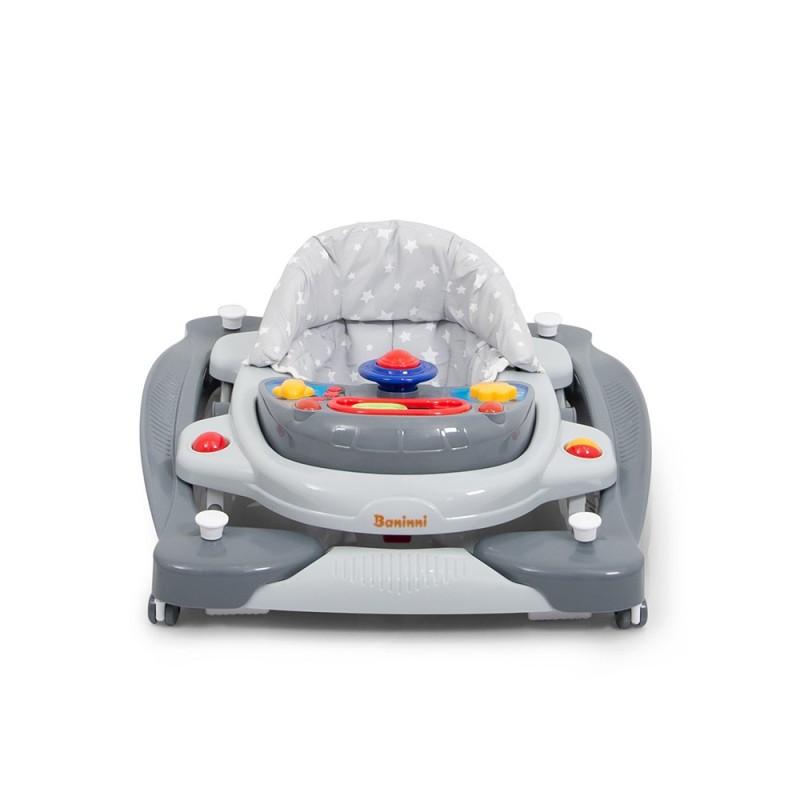 Premergator 2 in 1 Classic Star, plastic, gri, H.53 cm, BNBW002-STAR