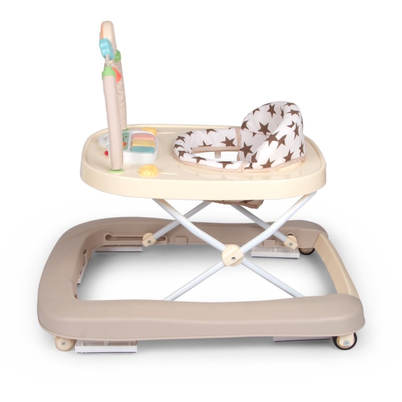 Premergator 2 in 1 pentru bebelusi Totti, plastic, bej, H.70 cm, BNBW011-BG