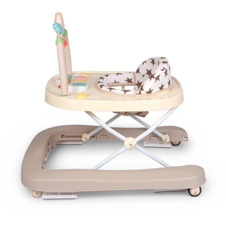 Premergator 2 in 1 pentru bebelusi Totti, plastic, bej, H.70 cm, BNBW011-BG