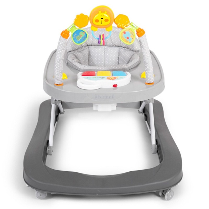 Premergator 2 in 1 pentru bebelusi Totti, plastic, gri, H.70 cm, BNBW011-GY
