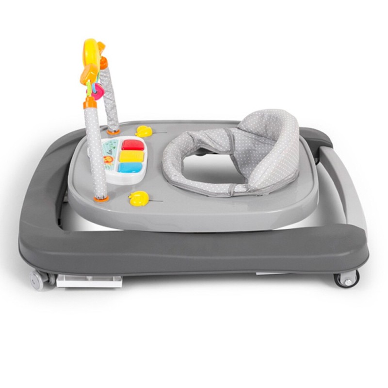 Premergator 2 in 1 pentru bebelusi Totti, plastic, gri, H.70 cm, BNBW011-GY