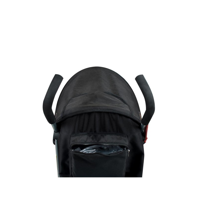 Carucior Luca, metal, poliester, negru, L.80 cm, BNST015-BK