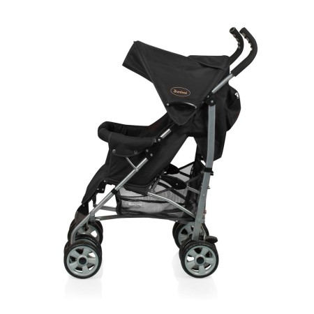 Carucior Luca, metal, poliester, negru, L.80 cm, BNST015-BK