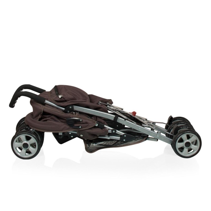 Carucior Luca, metal, poliester, maro, L.80 cm, BNST015-BR