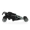 Carucior Luca, metal, poliester, gri, L.80 cm, BNST015-GY