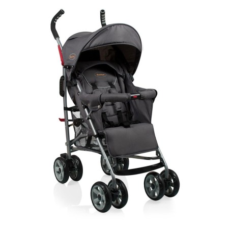 Carucior Luca, metal, poliester, gri, L.80 cm, BNST015-GY