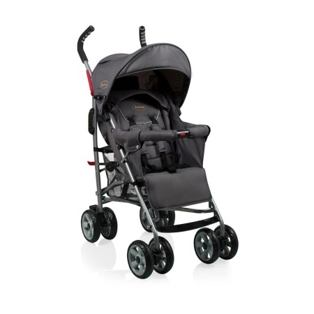 Carucior Luca, metal, poliester, gri, L.80 cm, BNST015-GY