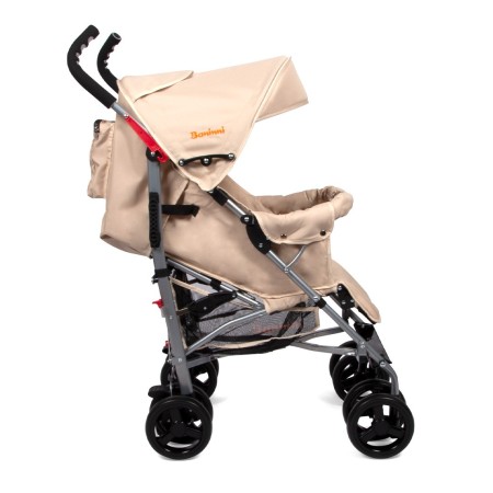 Carucior Luca, metal, poliester, bej, L.80 cm, BNST015-SD