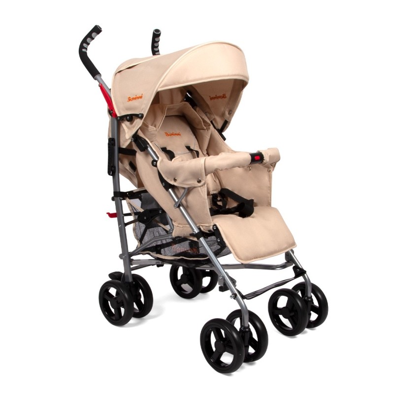 Carucior Luca, metal, poliester, bej, L.80 cm, BNST015-SD