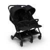 Carucior Duo Adige, metal, plastic, poliester, negru, L.86 cm, BNST033-BK