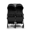 Carucior Duo Adige, metal, plastic, poliester, negru, L.86 cm, BNST033-BK