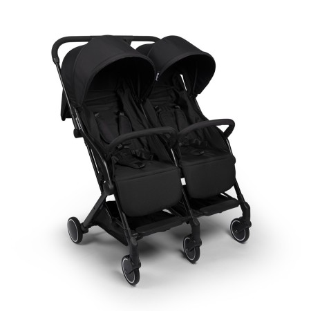 Carucior Duo Adige, metal, plastic, poliester, negru, L.86 cm, BNST033-BK