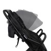 Carucior Duo Adige, metal, plastic, poliester, negru, L.86 cm, BNST033-BK
