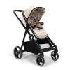 Carucior Duo Luiz, metal, plastic, poliester, bej, L.108 cm, BNST034-SD