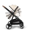 Carucior Duo Luiz, metal, plastic, poliester, bej, L.108 cm, BNST034-SD