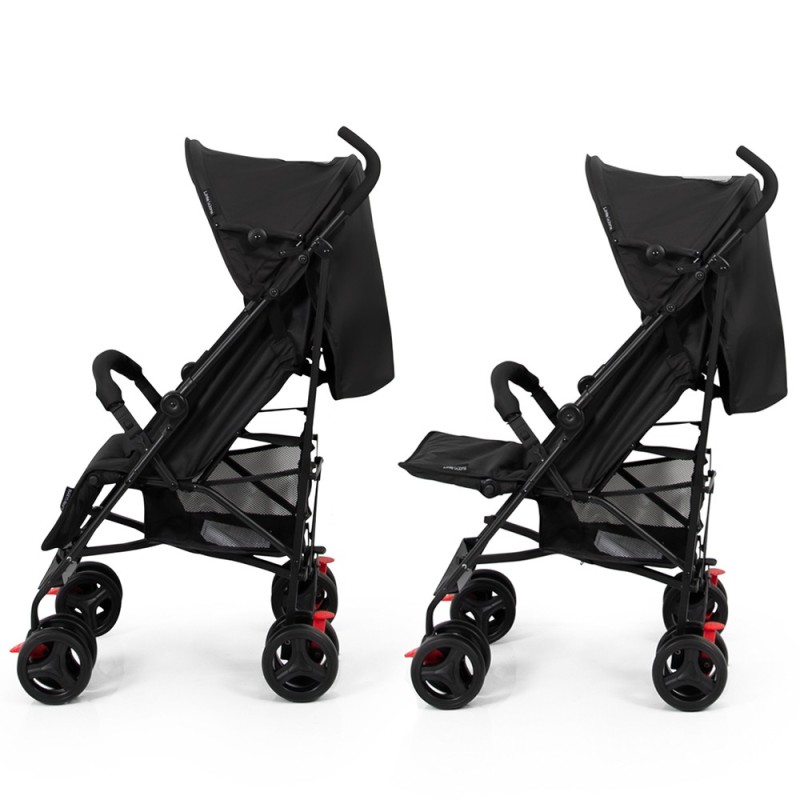 Carucior sport Winston, metal, poliester, negru, L.50 cm, LIBK000001-BK