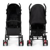 Carucior sport Winston, metal, poliester, negru, L.50 cm, LIBK000001-BK