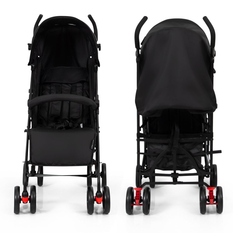 Carucior sport Winston, metal, poliester, negru, L.50 cm, LIBK000001-BK