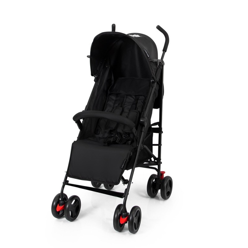 Carucior sport Winston, metal, poliester, negru, L.50 cm, LIBK000001-BK
