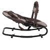 Balansoar pentru bebelusi Starwing, metal, plastic, poliester, bej/maro, H.55 cm, LWBO002-BGBR