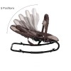 Balansoar pentru bebelusi Starwing, metal, plastic, poliester, bej/maro, H.55 cm, LWBO002-BGBR