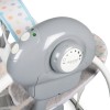Balansoar pentru bebelusi Dreamday, plastic, gri, H.65 cm, LWBS001-DTS