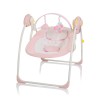 Balansoar pentru bebelusi Dreamday, plastic, roz, H.65 cm, LWBS001-PK