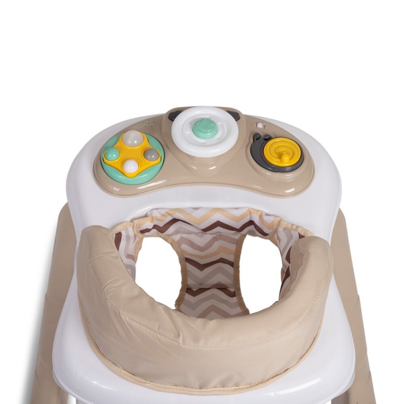 Premergator bebelusi Pluto, plastic, bej, H.56 cm, LWBW002-BG