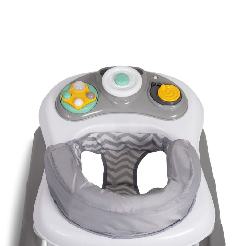 Premergator bebelusi Pluto, plastic, gri, H.56 cm, LWBW002-GY