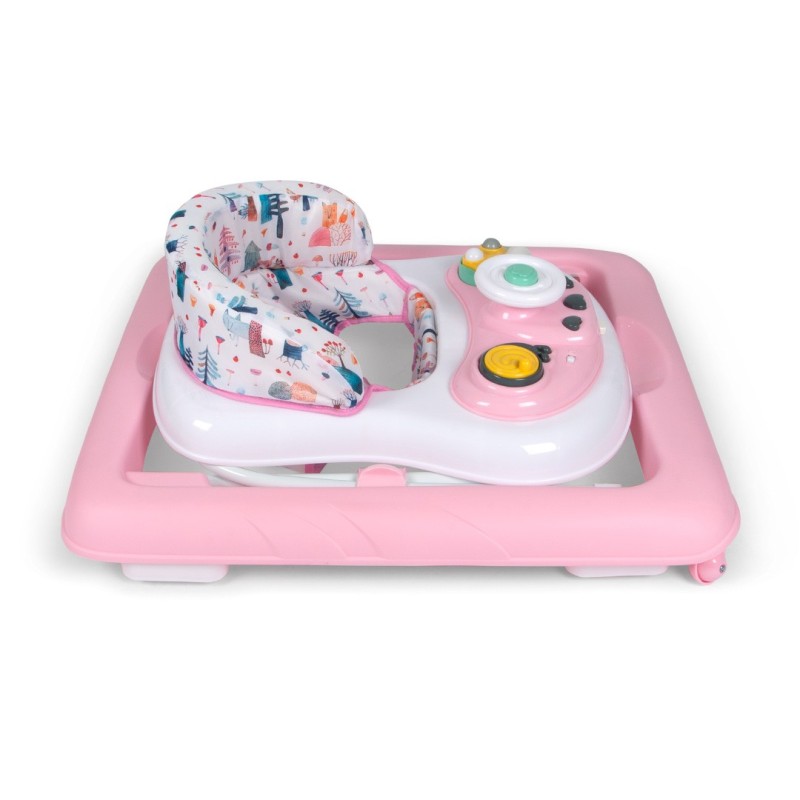 Premergator bebelusi Pluto, plastic, roz, H.56 cm, LWBW002-PK