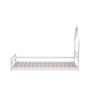 Pat pentru copii Kallithea, lemn, alb, 90 X 200 cm, MIBK000005-WH