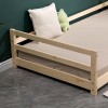 Pat pentru copii Kallithea, lemn, natural, 90 X 200 cm, MIBK000005-WOOD