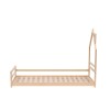 Pat pentru copii Kallithea, lemn, natural, 90 X 200 cm, MIBK000005-WOOD