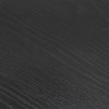 Masa de bar Praga, metal, MDF melaminat, neagra, D.80 cm, MIFU000063-BK