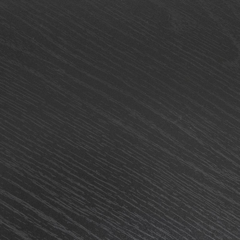 Masa de bar Praga, metal, MDF melaminat, neagra, D.60 cm, MIFU000064-BK