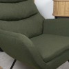 Balansoar Aytos, lemn, metal, poliester, verde, H.95 cm, MIFU000100-GR
