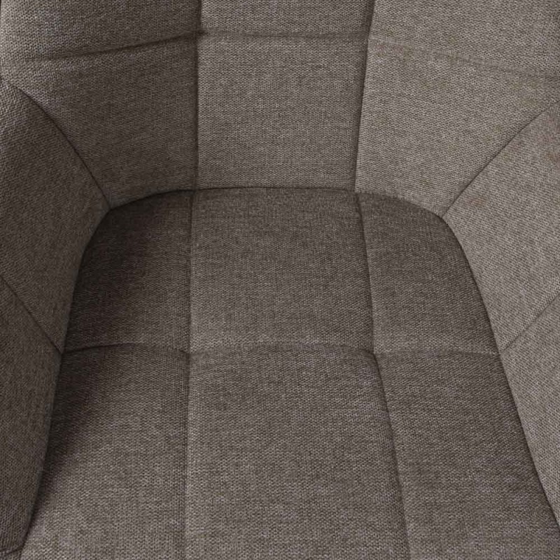 Balansoar Byala, lemn, metal, poliester, taupe, H.94 cm, MIFU000101-TP